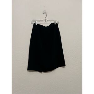 Garfield & marks black ribbed pencil office skirt, size 4